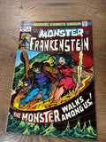 Monster of Frankenstein #5 - Marvel Comics - 1973