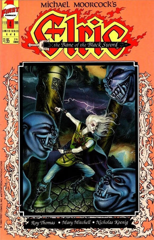 Elric: Bane Of The Black Sword #4 - First Comics - 1988