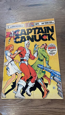 Captain Canuck #3 - Comely Comix - 1975