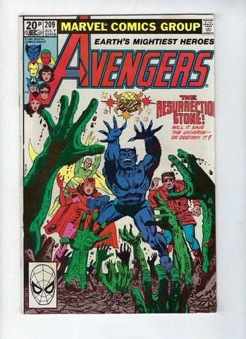 The Avengers #209 - Marvel Comics - 1981