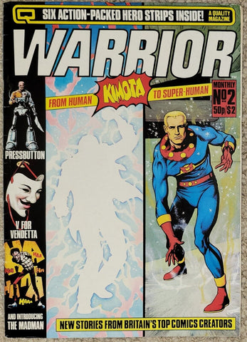 Warrior #2 - Quality Magazines - 1982