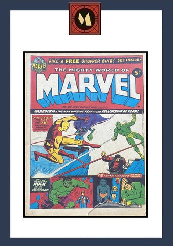 Mighty World of Marvel #30 - #39 (10x Comics RUN) - Marvel - 1973