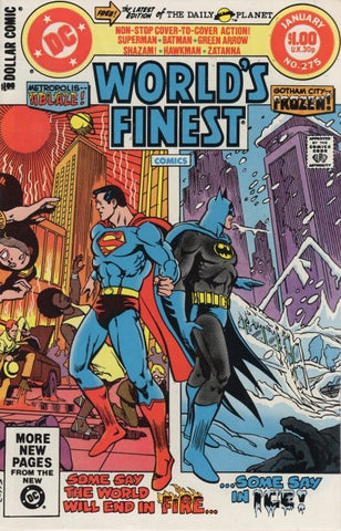 World's Finest #275 - DC Comics -1982