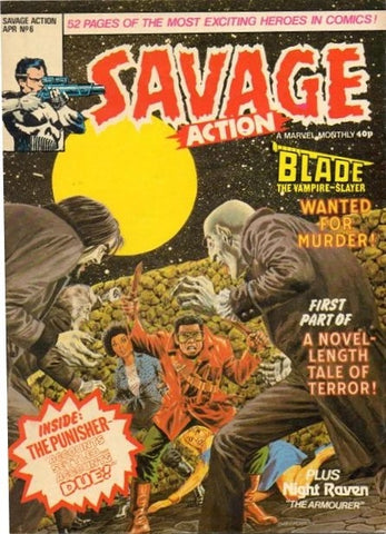 Savage Action #6 - Marvel Comics/British - 1981