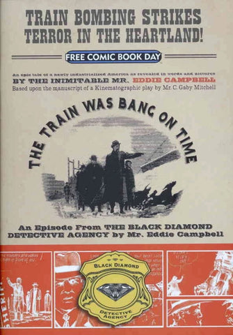Black Diamond Detective Agency #1 by Eddie Campbell - 2007 - FCBD