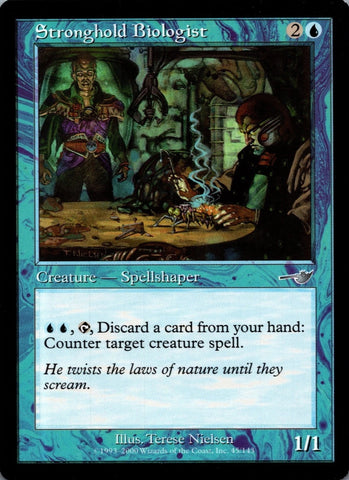 "Stronghold Biologist" x4 -  Magic The Gathering - Nemesis - 4-Card Playset