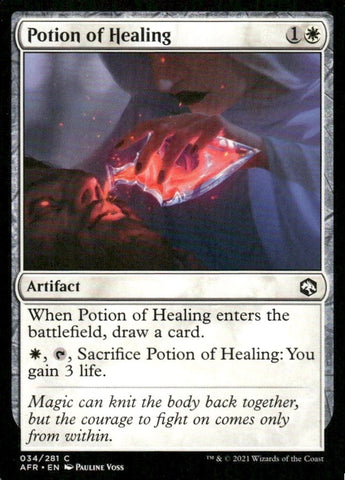 "Potion Of Healing" x4 - Magic The Gathering - AFR 2021 - 4-Card Playset