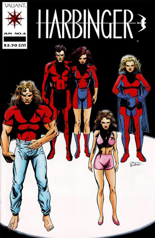 Harbinger #6 - Valiant Comics - 1992 - WITH Coupon