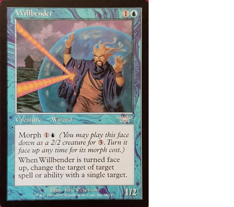 "Willbender" - Magic The Gathering Card - Legions