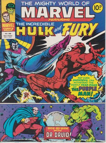 Mighty World of Marvel #266 - Marvel Comics - 1977