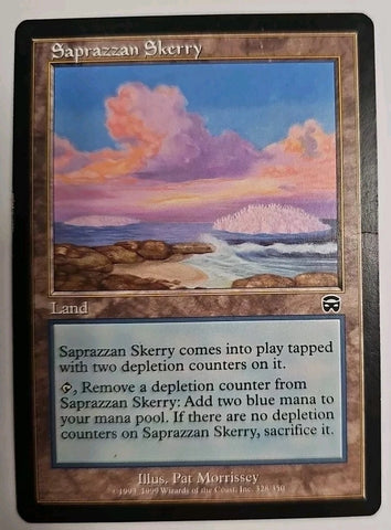 "Saprazzan Skerry" x4 - Magic The Gathering Card - Mercadian - 4-Card Playset