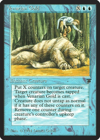 "Venarian Gold" - Magic The Gathering Card - Legends