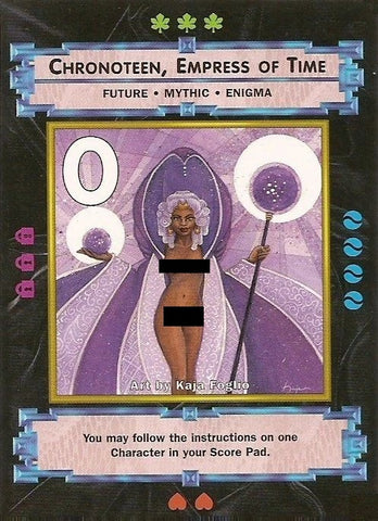 "Chronoteen, Empress Of Time" - Xxxenophile CCG Card