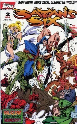 Satan's Six #2 - Topps Comics - 1993