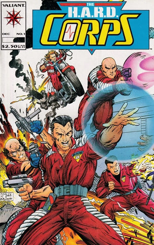H.A.R.D. Corps #1, #2 & #3 - Valiant Comics - 1993