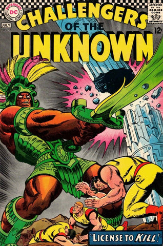 Challengers Of The Unknown #56 - DC Comics - 1966