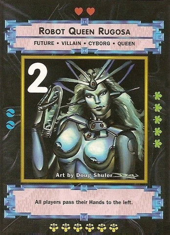 "Robot Queen Rugosa" - Xxxenophile CCG Card