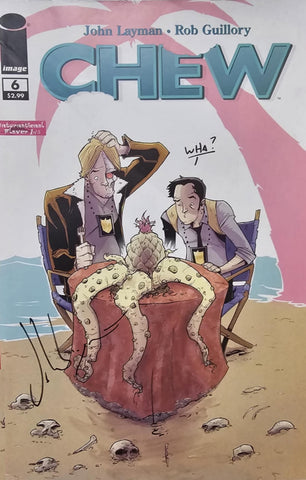 Chew #6 - Image Comics - 2009 - signed and marked by John Layman