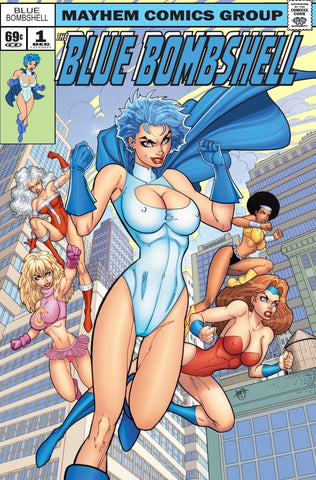 Blue Bombshell #1 - Mayhem Comics Group - 2021