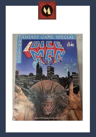 2000AD Dice Man #2 - Fantasy Game Special - 1986