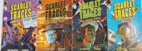 Scarlet Traces: The Great Game #1 2 3 4 (Set) - Dark Horse - 2006