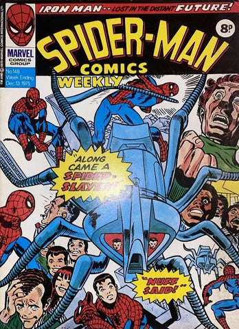 Spider-Man Comics Weekly #148 - Marvel / British - 1975