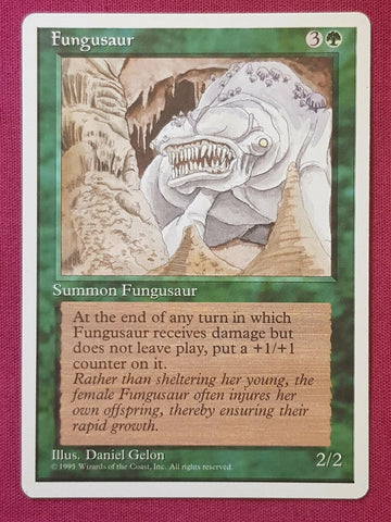 "Fungusaur" - Magic The Gathering Card - 4th Edition