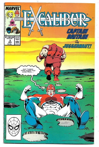 Excalibur #3 - Marvel Comics - 1988