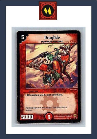 "Draglide" - Duel Masters CCG Card - 75/110