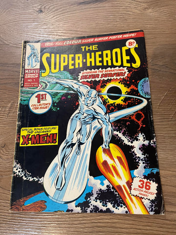 The Super-Heroes #1 - Marvel Comics - 1975