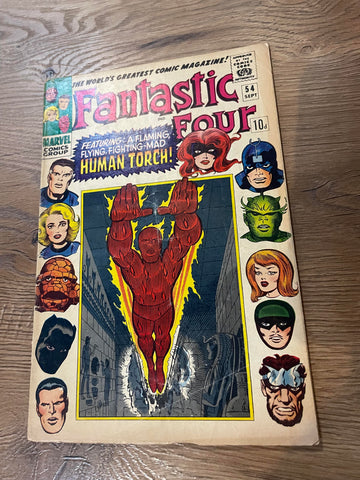 Fantastic Four #54 - Marvel Comics - 1966