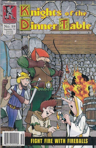 Knights of the Dinner Table #59 - Kenzer and Company - 2001