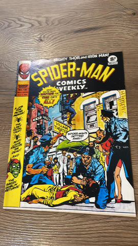 Spider-Man Comics Weekly #130 - Marvel Comics / British - 1975