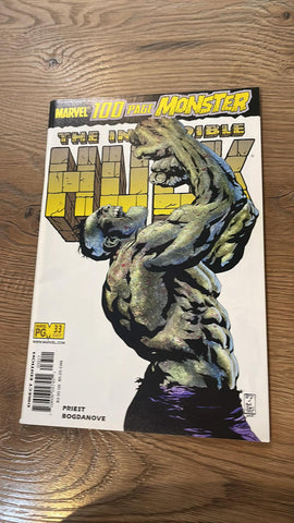 Incredible Hulk #33 - Marvel Comics - 2001