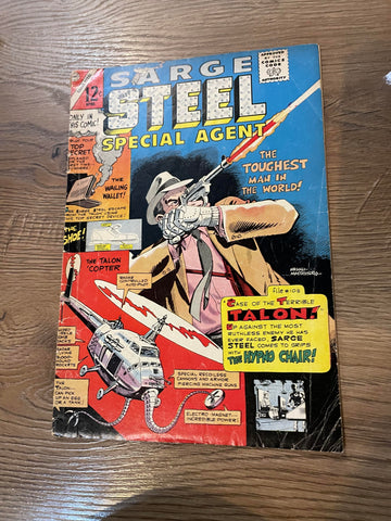 Sarge Steel #8 - Charlton Comics - 1966