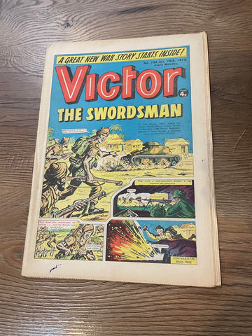 Victor #726 - Jan 18th 1975 - British Magazine