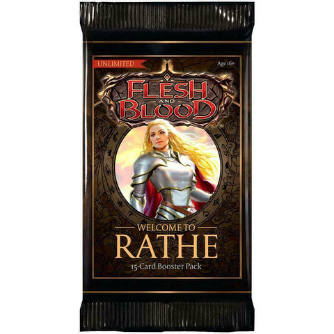 WELCOME TO RATHE - UNLIMITED EDITION BOOSTER - Flesh and Blood TCG - Sealed