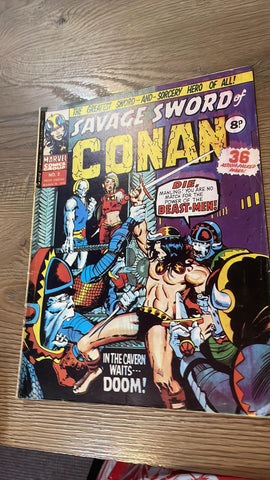 Savage Sword of Conan #2 - Marvel Comics - 1975 - British