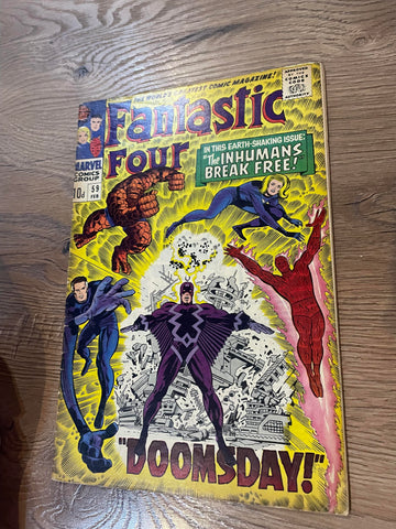 Fantastic Four #59 - Marvel Comics - 1967