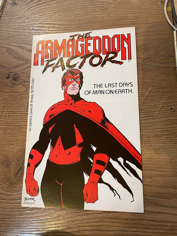 Armageddon Factor #1 - AC Comics -1987