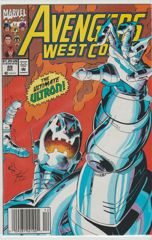 Avengers West Coast #89 - Marvel Comics - 1992