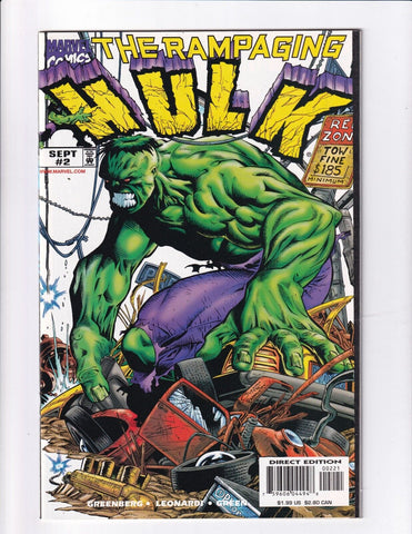 The Rampaging Hulk #2 - Marvel Comics - 1998