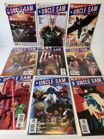 Uncle Sam and the Freedom Fighters #1-8 (Volume 2) - DC Comics - 2008 - Full Set