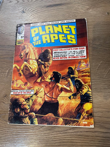 Planet of the Apes #1 - Marvel Comics - 1974 - British