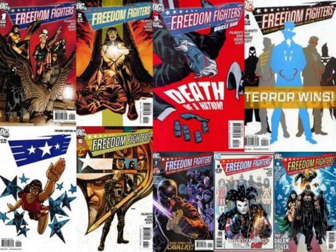 Freedom Fighters #1-9 - DC Comics -2011