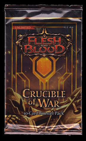 Crucible of War - UNLIMITED EDITION BOOSTER - Flesh and Blood TCG - Sealed