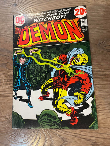 The Demon #7 - DC Comics - 1973 - 1st App. of Klarion the Witchboy