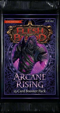 ARCANE RISING - UNLIMITED EDITION BOOSTER - Flesh and Blood TCG - Sealed