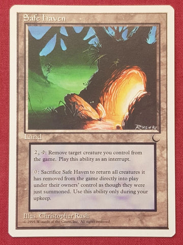 "Safe Haven" - Magic The Gathering Card - Chronicles