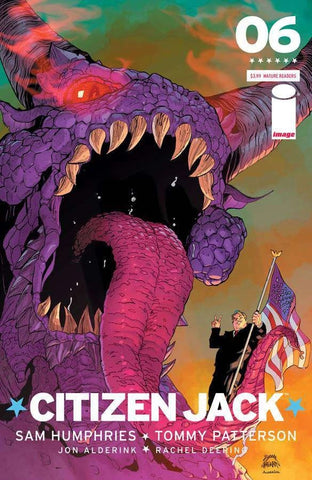 Citizen Jack #6 - Image Comic - 2016 - Ryan Stegman Variant